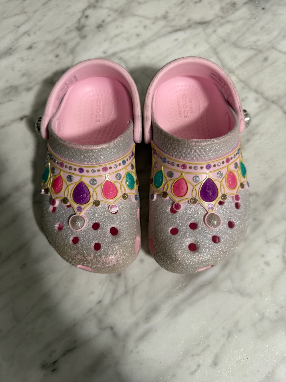 CROCS Kids' Classic IAM Clog Toddler- Princess